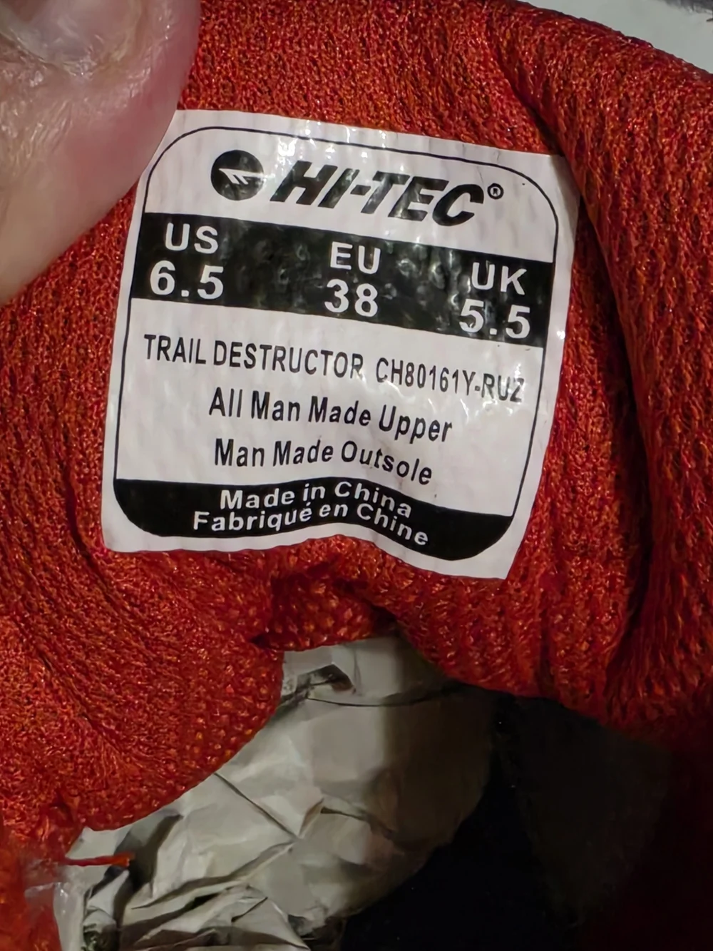HI-TEC Trail Destructor Mid Jr US Kids Size 6.5 (NWT)